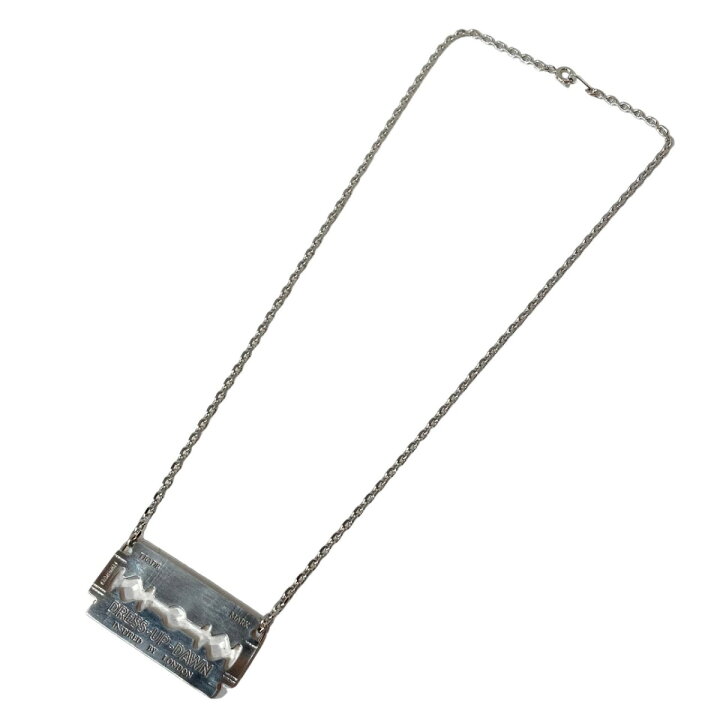 楽天市場】【中古】DAIRIKU 24SS RAZOR NECKLACE ネックレス シルバー  