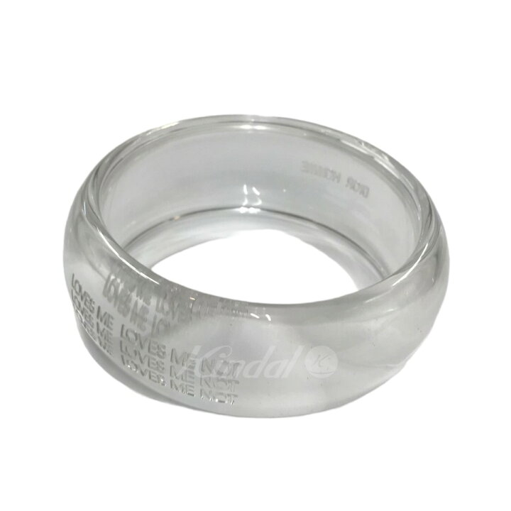 楽天市場】【中古】Dior Homme 「LOVE ME LOVE ME NOT」クリアバングル  