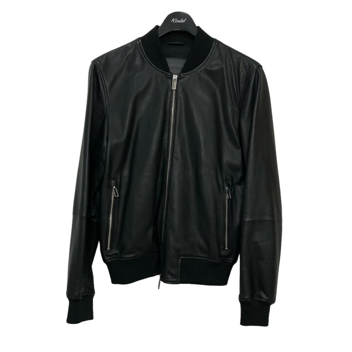 楽天市場】【中古】EMPORIO ARMANI レザージャケット B1R13P ブラック 