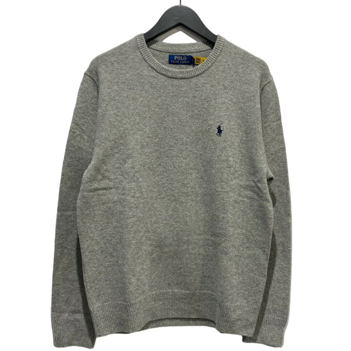楽天市場】【中古】POLO RALPH LAUREN ワンポイントクルーネックニット 