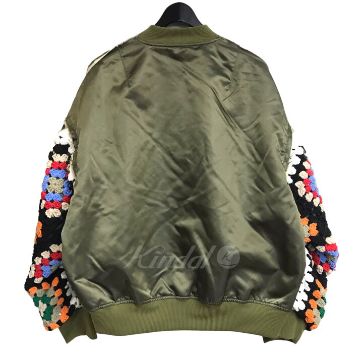 楽天市場】【中古】DISCOVERED 2023AW 「CROCHET SLEEVE MA-1 