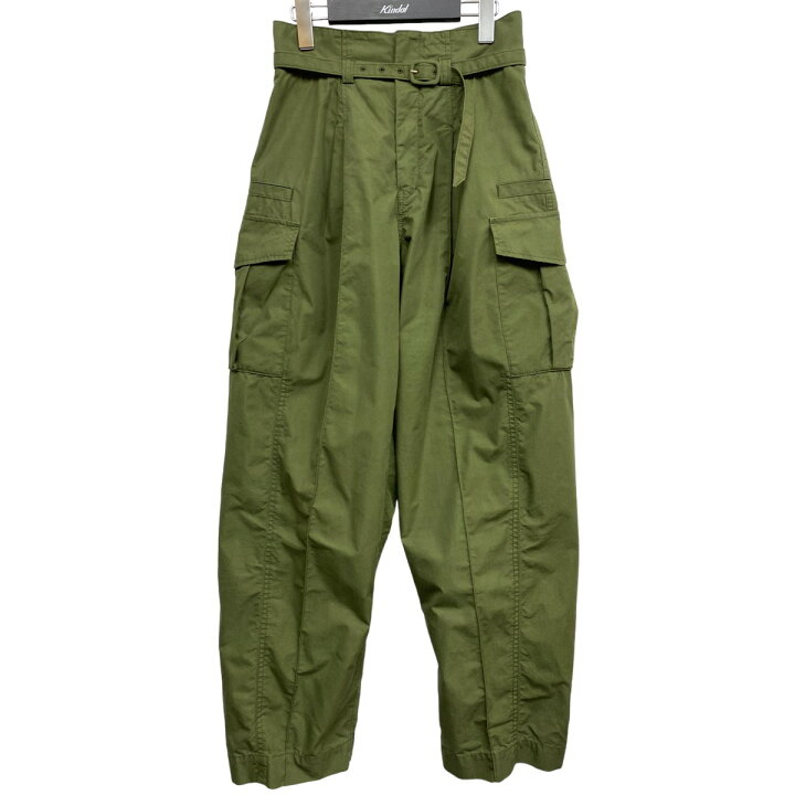 楽天市場】【中古】mame kurogouchi 22SS Tucked Cargo Trousersバック 