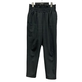 【中古】JOURNAL STANDARD22AW ウールライクストレッチパンツ チャコールグレー サイズ：38【価格見直し】