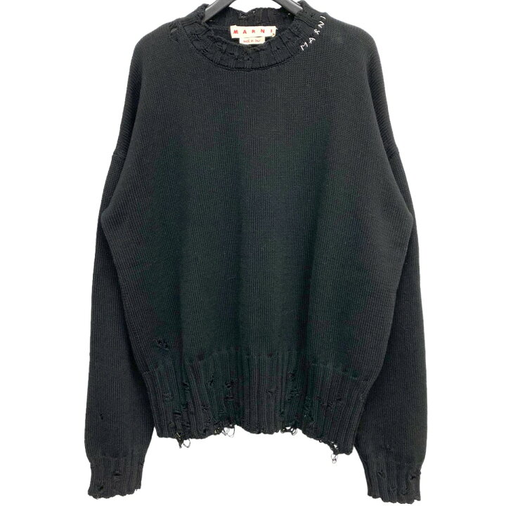 楽天市場】【中古】MARNI 23AW ツイストクルーネックセーター オーバー  