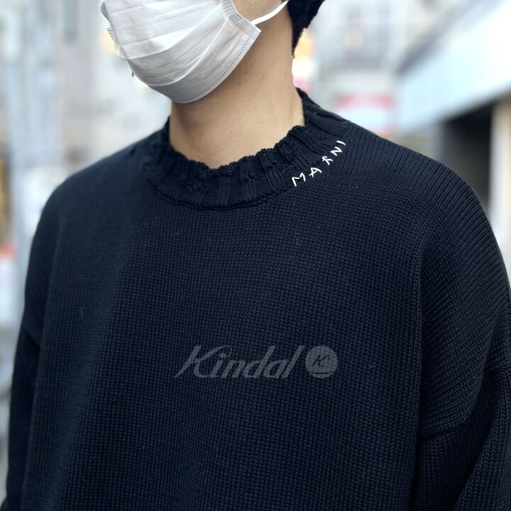 楽天市場】【中古】MARNI 23AW ツイストクルーネックセーター オーバー 