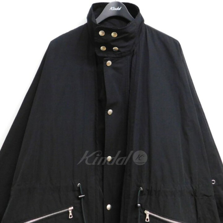 楽天市場】【中古】DRIES VAN NOTEN ポンチョコート ブラック 【090124 