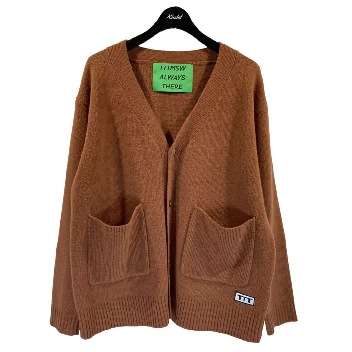 kolor - TTT MSW New standard knit cardigan ブラウンの通販 by gao