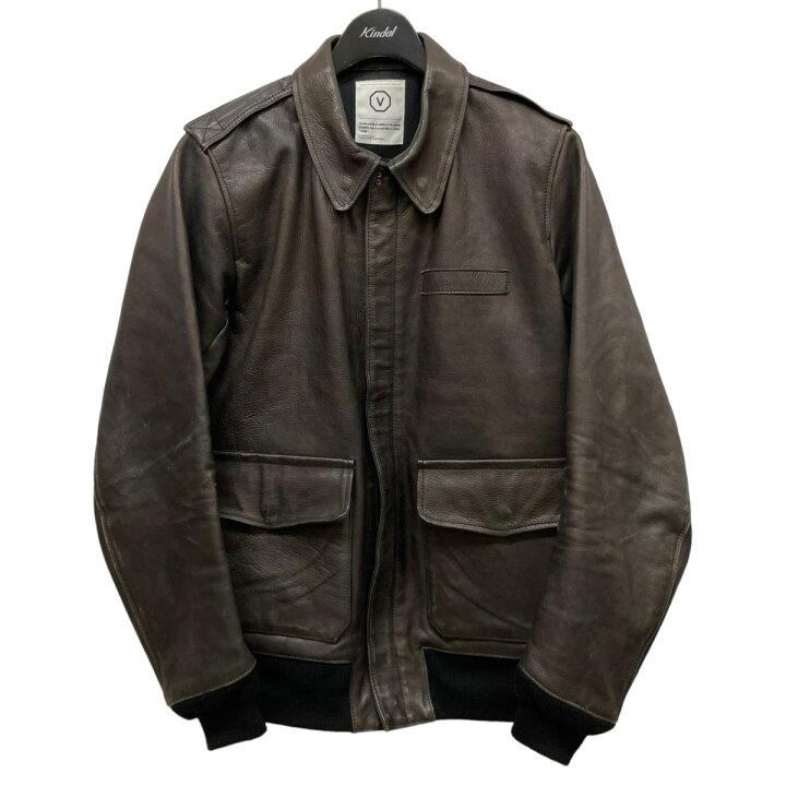 楽天市場】【中古】VISVIM「ELMENDORF JACKET」 A-2レザージャケット  