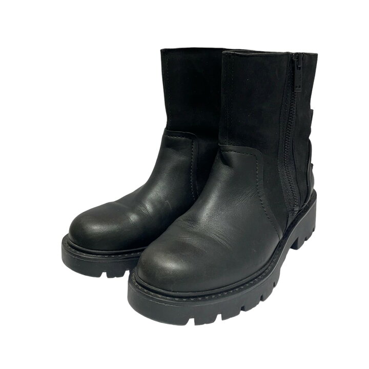 楽天市場】【中古】UGG サイドジップブーツ POLK 1103752 ブラック 