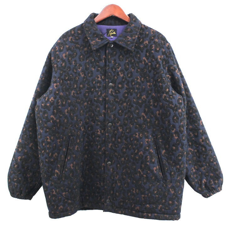 楽天市場】【中古】Needles Coach Jacket Leopard Mail Jq  