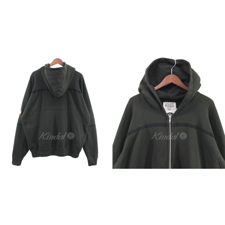 楽天市場】【中古】C．E (Cav Empt) 23AW TAPED CUT ZIP HEAVY HOODY 