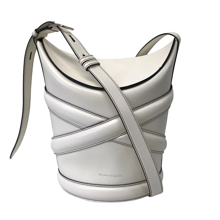 楽天市場】【中古】ALEXANDER McQUEENThe Curve バケットバッグ 