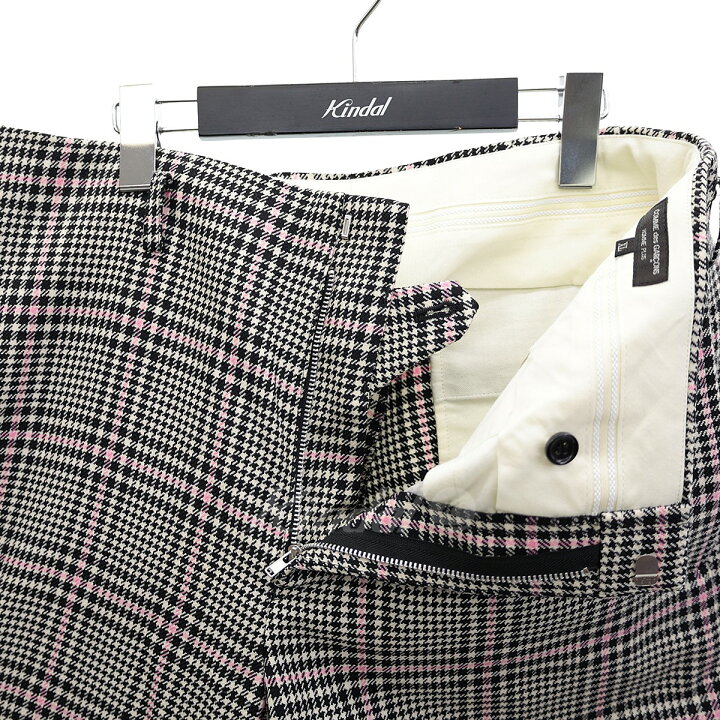 楽天市場】【中古】COMME des GARCONS HOMME PLUSハウンドトゥース柄  