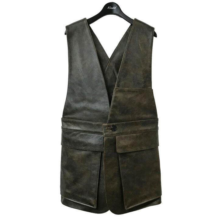楽天市場】【中古】FUMIKA UCHIDA「LEATHER OVER BAG VEST」レザー 