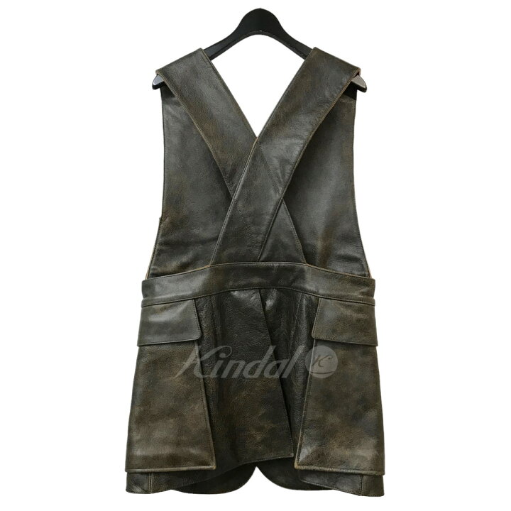 楽天市場】【中古】FUMIKA UCHIDA「LEATHER OVER BAG VEST」レザー 