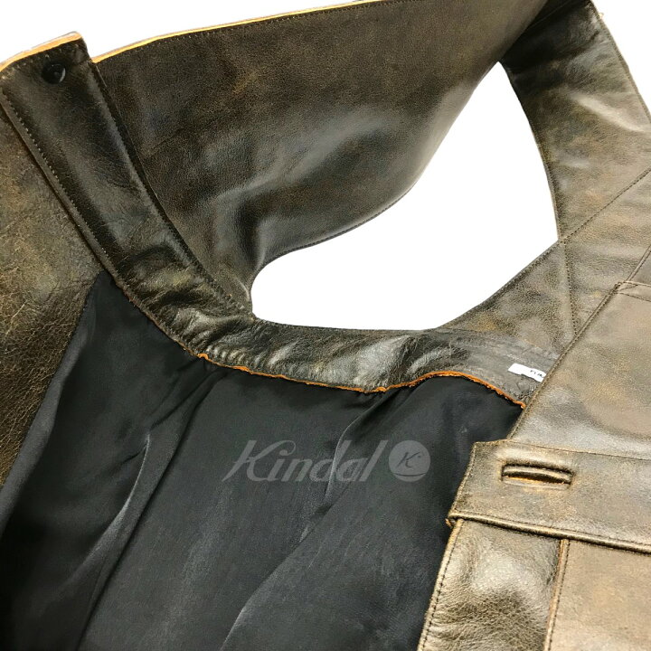 楽天市場】【中古】FUMIKA UCHIDA「LEATHER OVER BAG VEST」レザー 