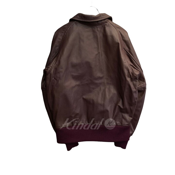 楽天市場】【中古】SKOOKUMレザージャケット ブラウン サイズ：36 