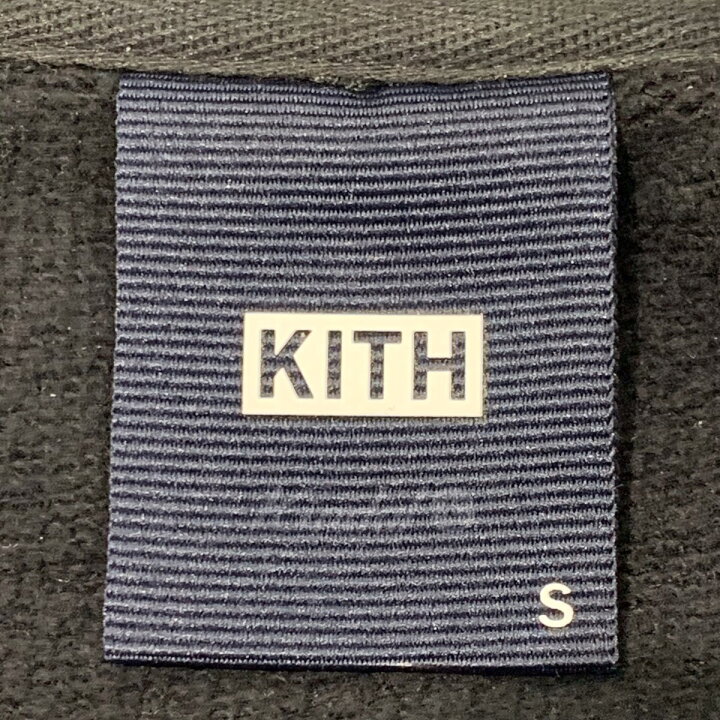 楽天市場】【中古】KITHフェルトロゴプルオーバーパーカー ブラック 