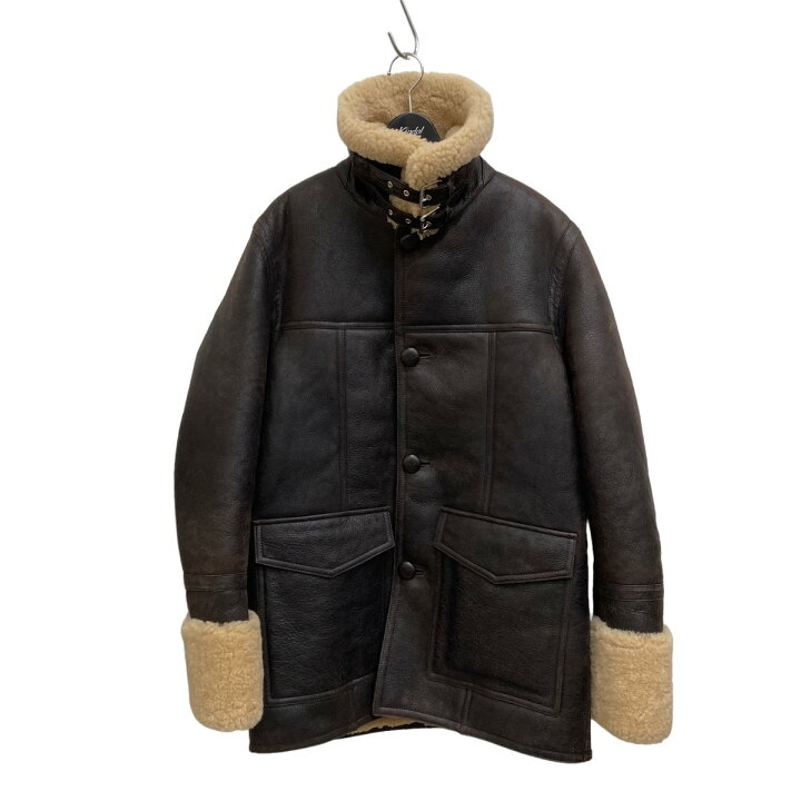 楽天市場】【中古】AMIPARISシリアングトリム レザージャケット  