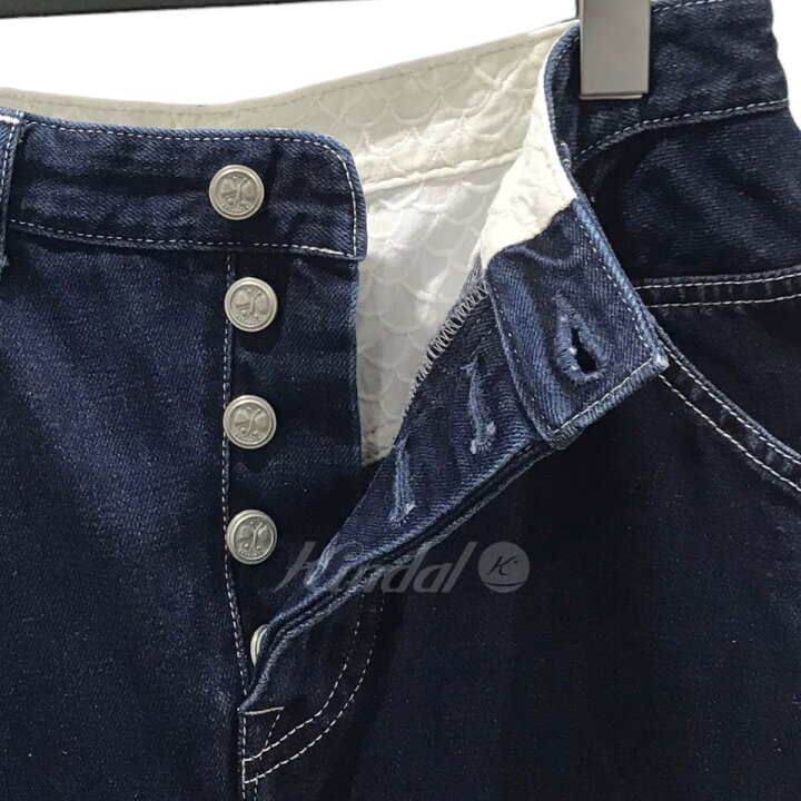 楽天市場】【中古】mina perhonen always バルーンワイドデニムパンツ 