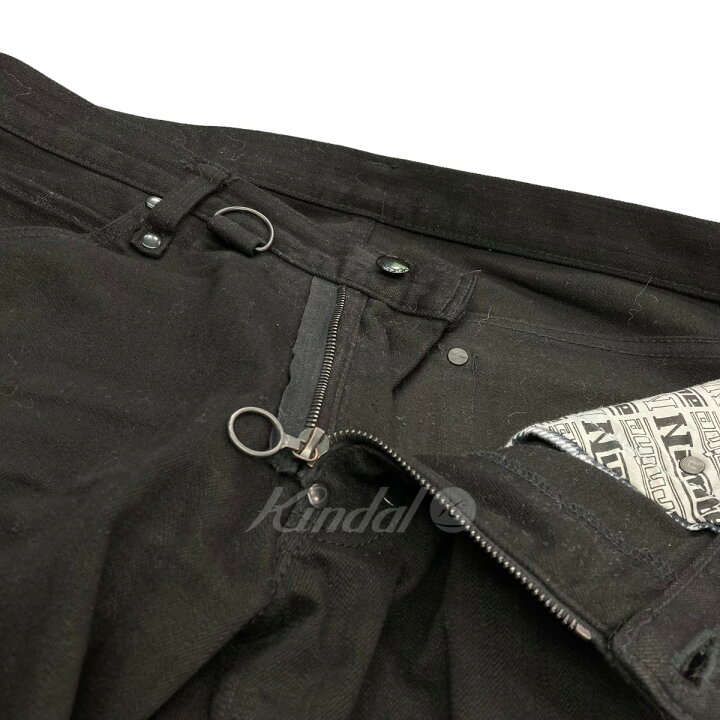 楽天市場】【中古】NUMBER (N)INE ガンズ期 ボンテージデニム ブラック 