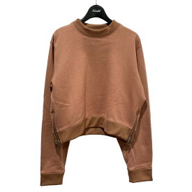 【中古】ACNE STUDIOS　BIRD FL 裾ジップ クルーネックスウェット ブラウン サイズ：XS 【130124】（アクネストゥディオズ）