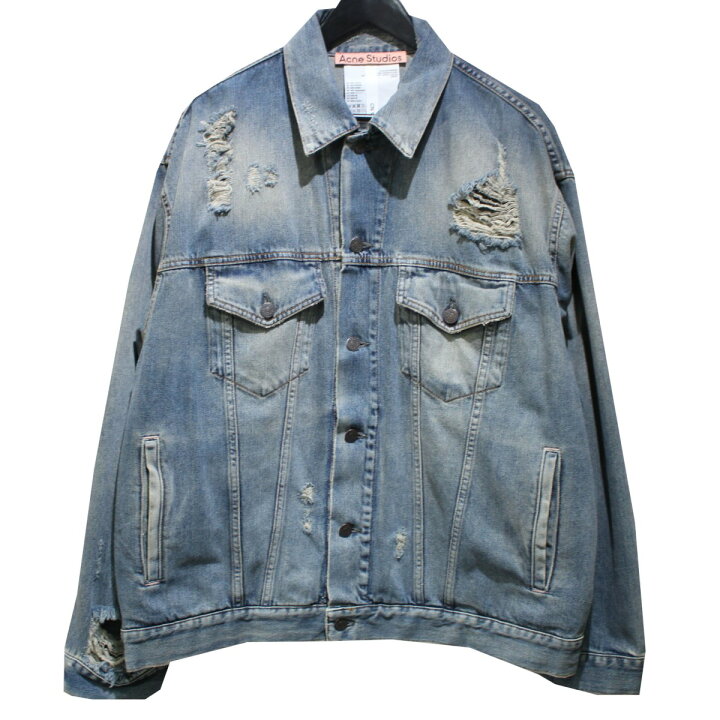 楽天市場】【中古】ACNE STUDIOS デストロイド リラックスデニム  