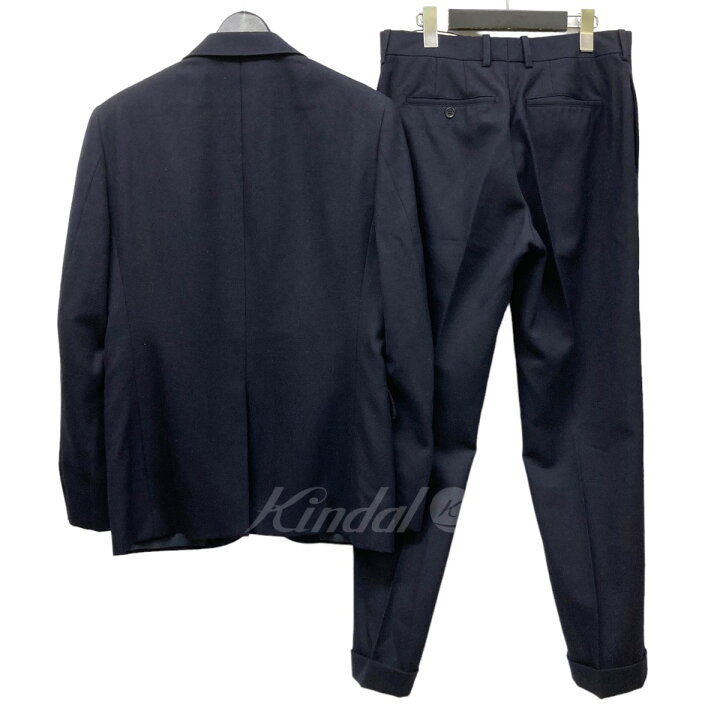 楽天市場】【中古】RRL ピークドラペルセットアップスーツ ネイビー 