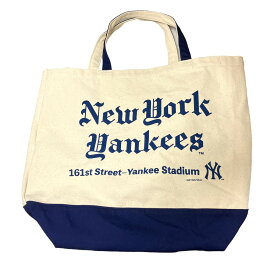 【中古】6(ROKU) BEAUTY＆YOUTH「INFIELDER DESIGN MLB OLD ENGLISH WFM TOTE BAG」 アイボリー サイズ：ONE SIZE【価格見直し】