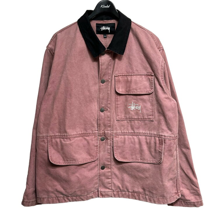 楽天市場】【中古】Stussy Washed Chore Jacket ウォッシュ加工チョア 