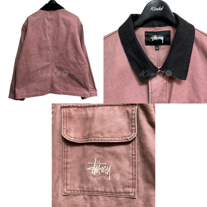 楽天市場】【中古】Stussy Washed Chore Jacket ウォッシュ加工チョア 