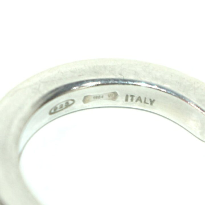 楽天市場】【中古】Maison Margiela 11 カフリング シルバー  