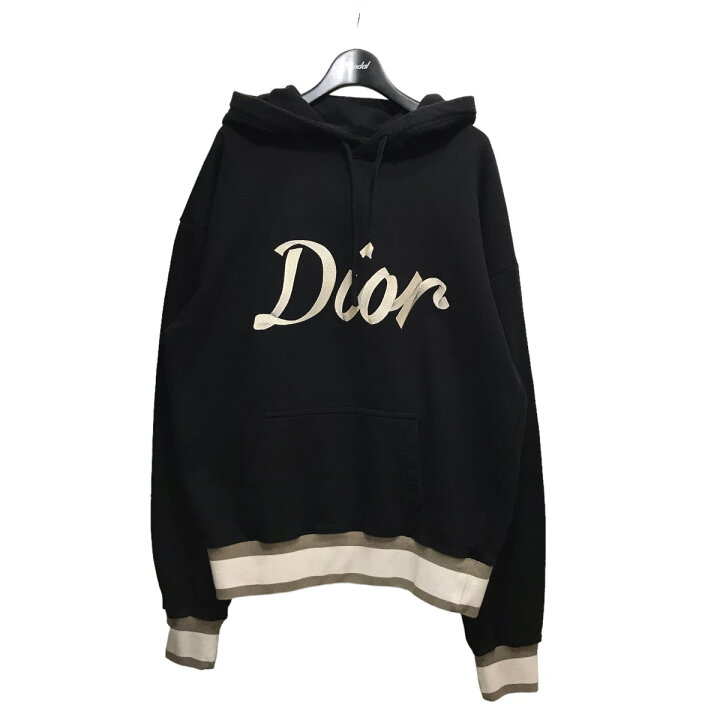 楽天市場】【中古】Christian Dior 22AW ロゴエンブロイダリーパーカー  