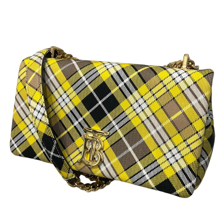 楽天市場】【中古】BURBERRY 「LOLA」チェックチェーンショルダー 