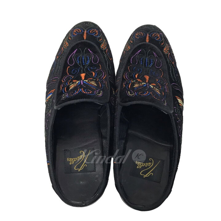 楽天市場】【中古】Needles｢Velvet Mule｣ミュール 32796 ブラック