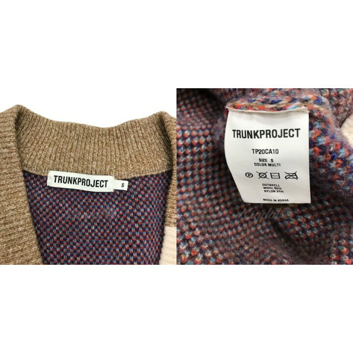 楽天市場】【中古】TRUNKPROJECTカラーブロック オーバーサイズ 