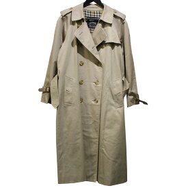 【中古】BURBERRYfor Harrods Trench coat ハロッズ トレンチコート ベージュ サイズ：12【価格見直し】
