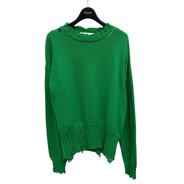 楽天市場】【中古】MARNI22AW ダメージ加工コットンニット クルー 
