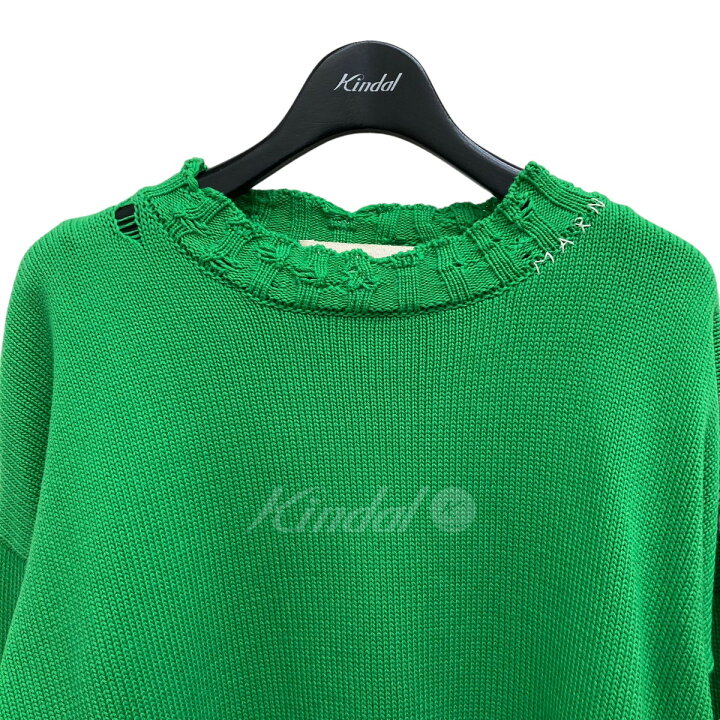 楽天市場】【中古】MARNI22AW ダメージ加工コットンニット クルー 
