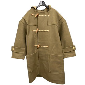 【中古】MONTGOMERY×STEVEN ALAN　「Duffle Issue 24 Overcoat」ダッフルコート オリーブ サイズ：2 【200124】（モンゴメリ×スティーブン アラン）