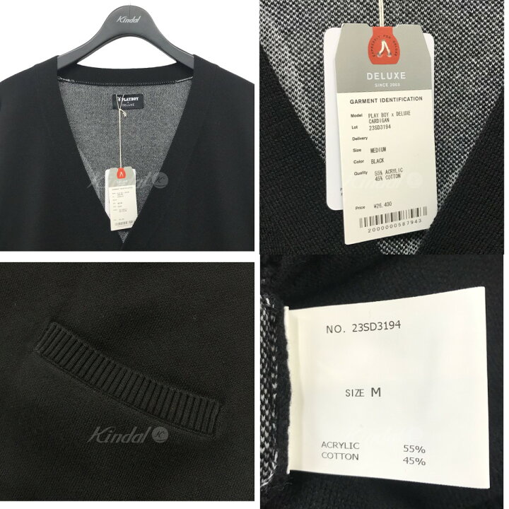 楽天市場】【中古】DELUXE×PLAY BOY23SS「CARDIGAN」ジャガードバニー 
