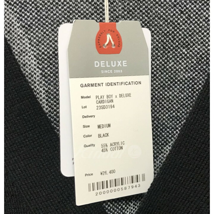 楽天市場】【中古】DELUXE×PLAY BOY23SS「CARDIGAN」ジャガードバニー 