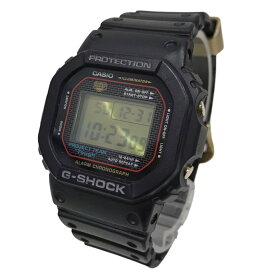 【中古】CASIO　G-SHOCK腕時計 40th Anniversary RECRYSTALLIZED DIGITAL 5000 ブラック・ゴールド【価格見直し】