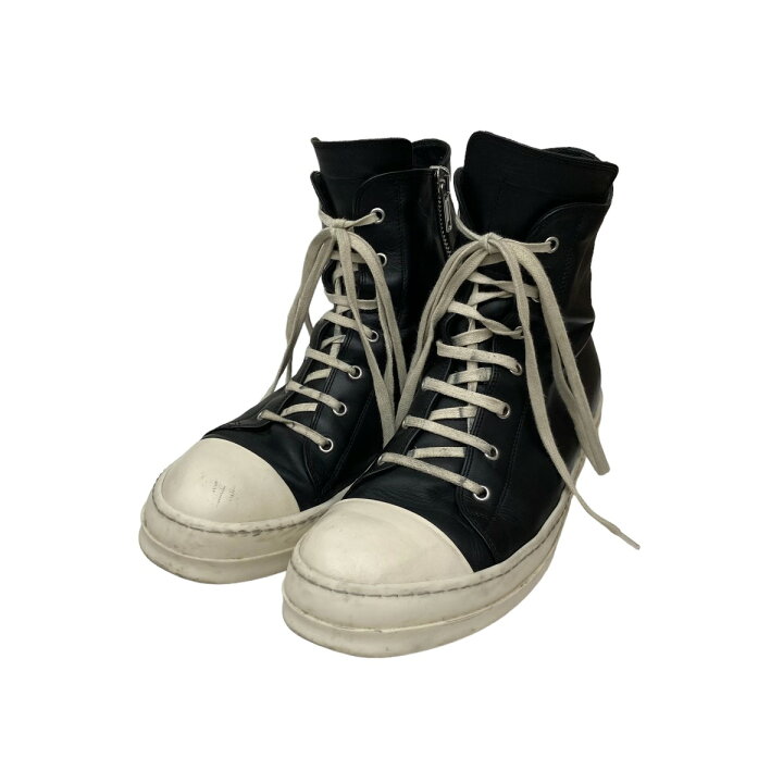 楽天市場】【中古】Rick Owens ラモーンズ スニーカー ブラック サイズ  