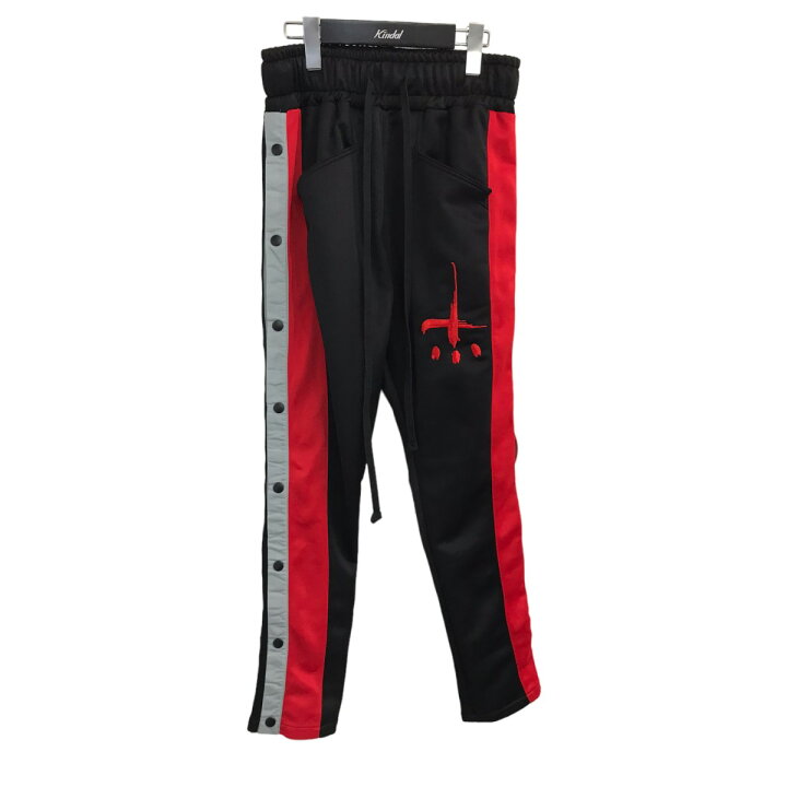 楽天市場】【中古】CVTVLIST サイドボタントラックパンツ ブラック 