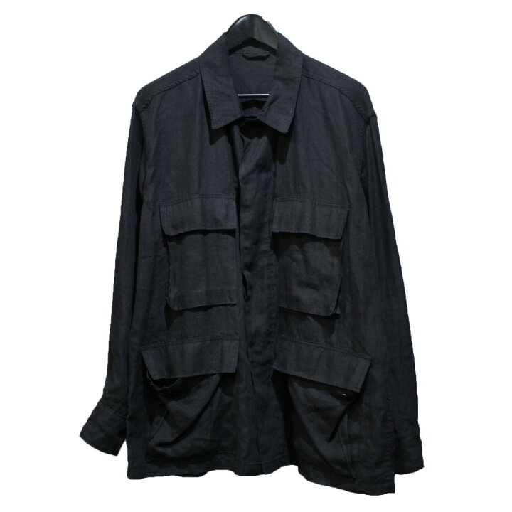 楽天市場】【中古】COMOLI20SS リネン B．D．U．ジャケット ミリタリー 