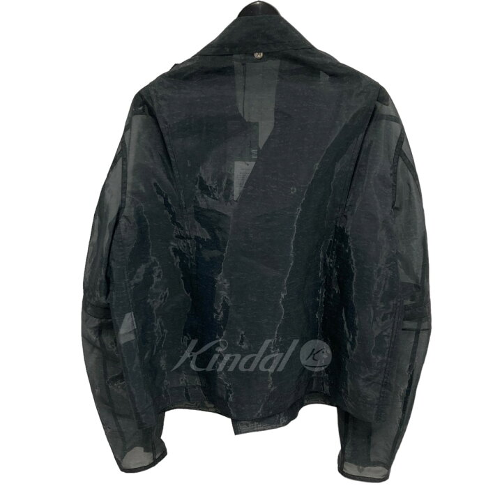 楽天市場】【中古】MASU SEPARATE SHEER BIKER JACKET MMSS-BL0123 