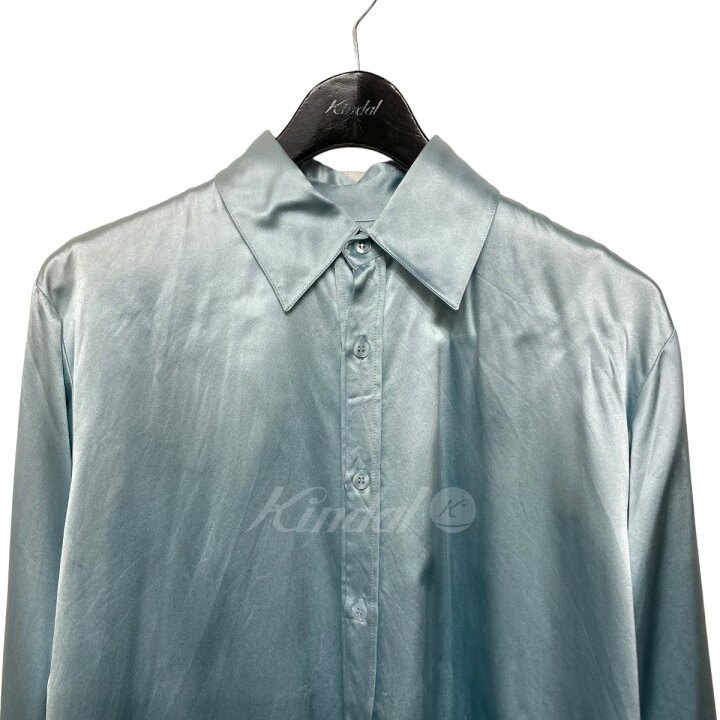 楽天市場】【中古】Martine rose シルクシャツ ライトブルー サイズ：S 