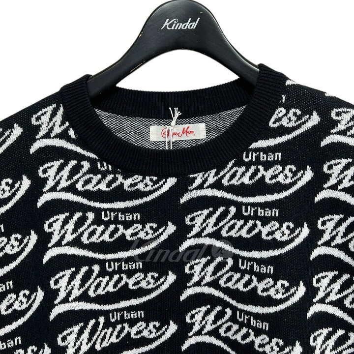 楽天市場】【中古】SYUMAN． 2024SS Urban Waves Sweater 総柄ニット 