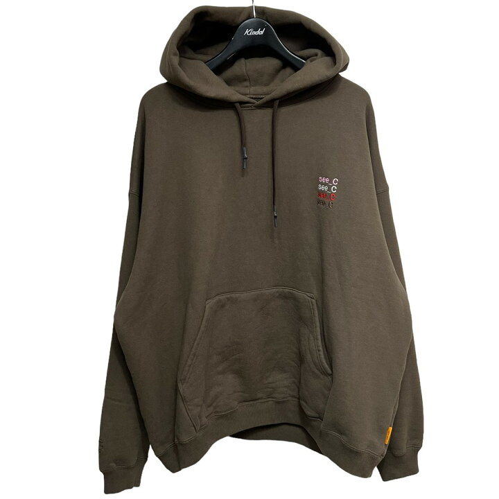 楽天市場】【中古】eye_C x SEE SEE 2023AW HOODY SWEAT ブラウン 